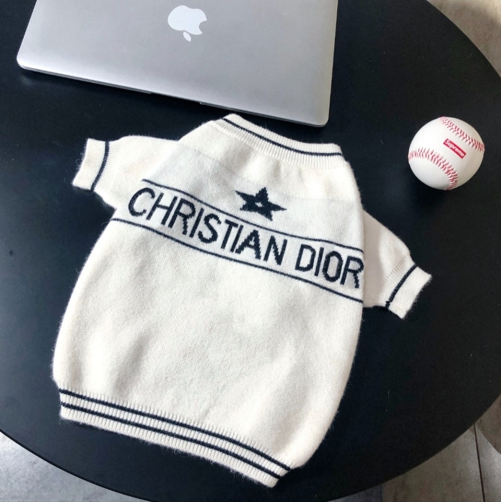 💎🐶Dog GG Print Sweater | ⚠️Size: Small ONLY⚠️